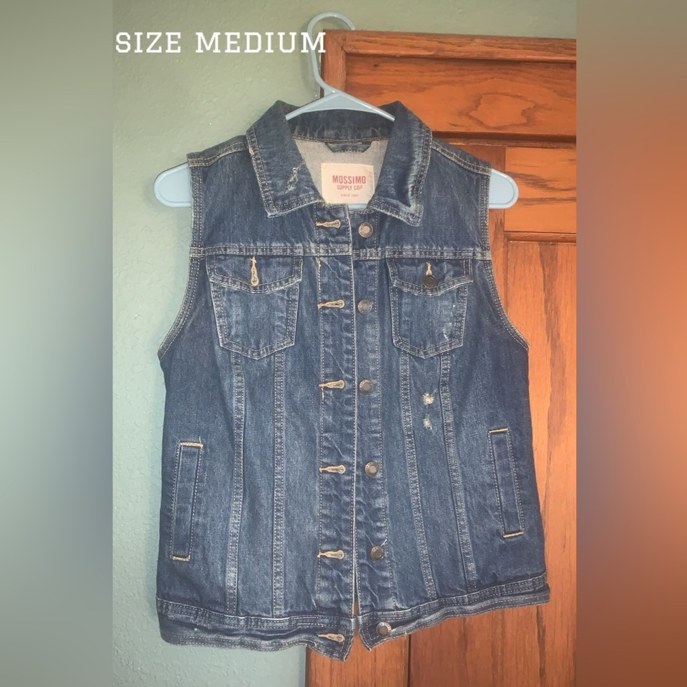 Denim vest